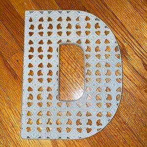 Letter decor